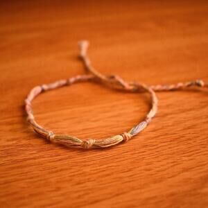 Rainbow Rope Woven Bracelet